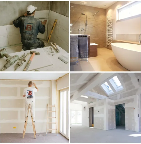 Badezimmer und Innenausbau